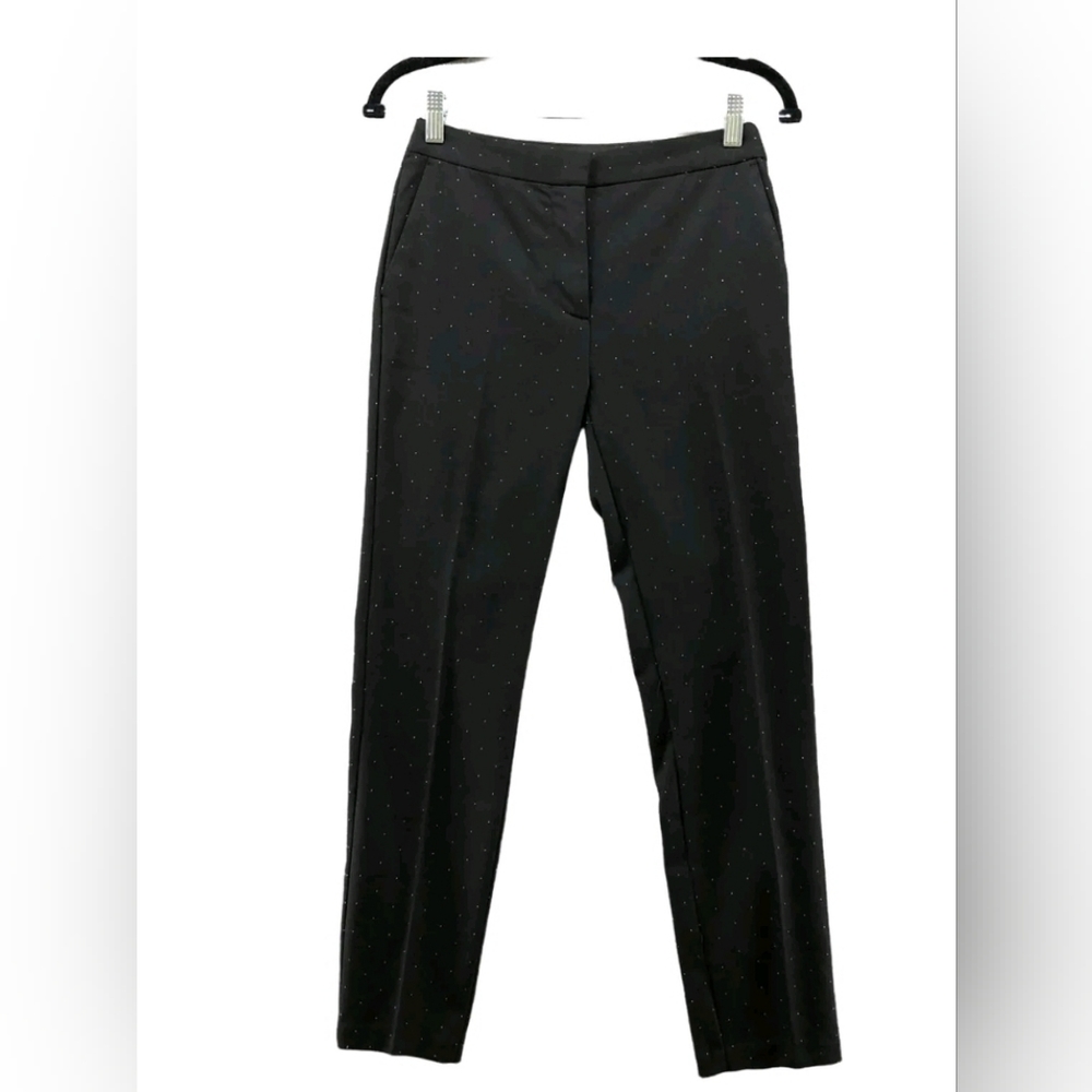 ZARA Black White Polka Dot Printed Pants